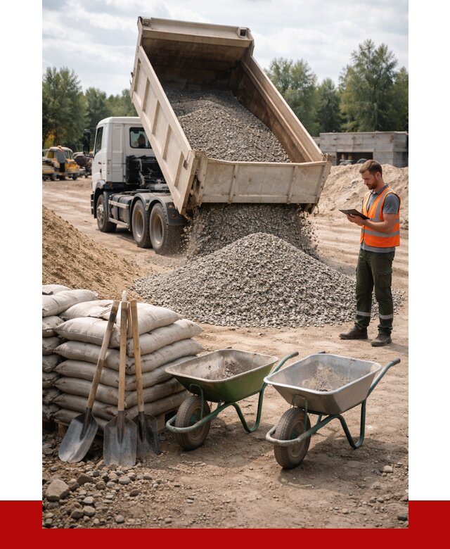 Доставка нерудных материалов в Таганроге от 1222 руб. | ПРОНЕРУДТгн