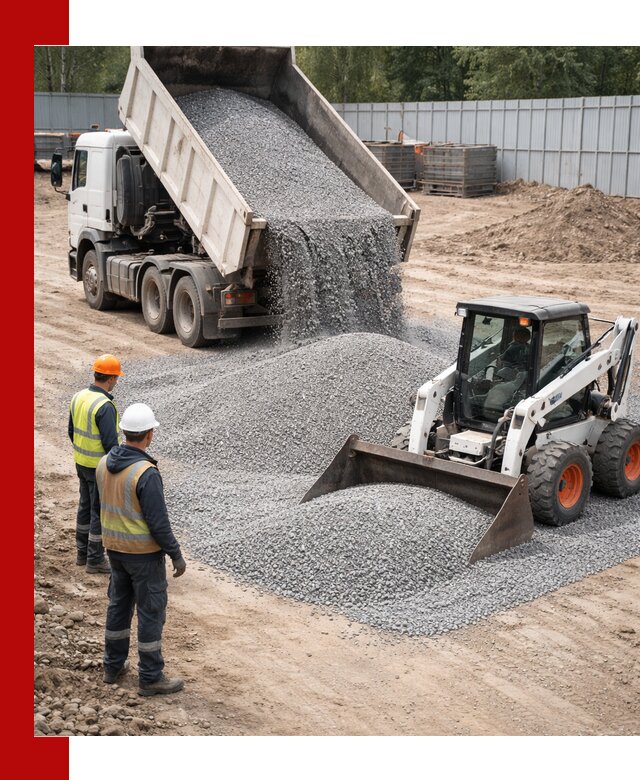 Доставка и продажа гранитного щебня фракции 0-5 в Таганроге