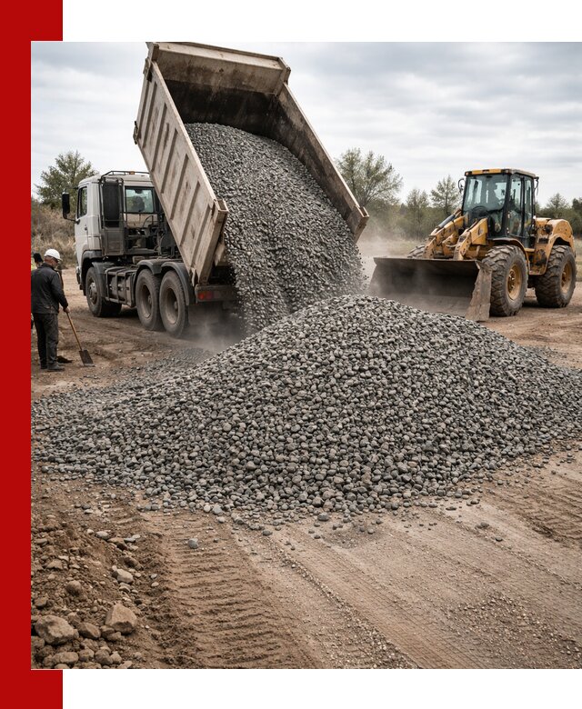 Гранитный щебень фракция 10-20 с доставкой в Таганроге
