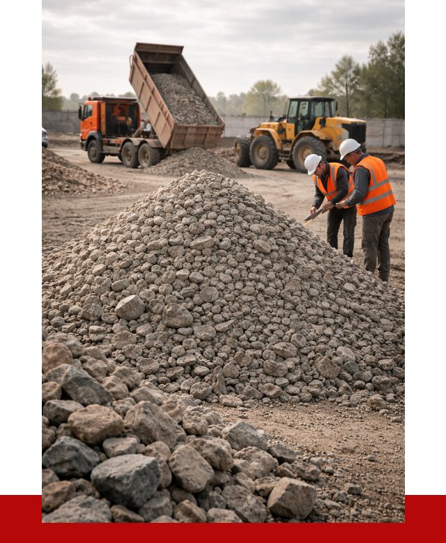 Гранитный щебень фракция 40-70 в Таганроге от 2545 руб ПРОНЕРУДТгн