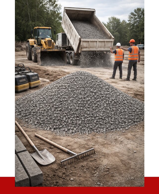 Гравийный щебень купить в Таганроге от 2240 р. ПРОНЕРУДТгн