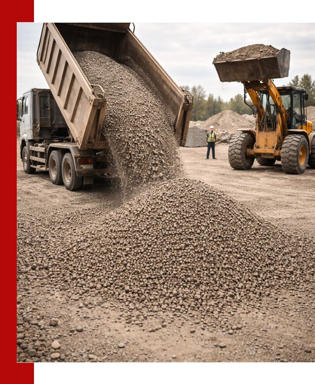 Гравийный щебень фракция 3–10 с доставкой в Таганроге