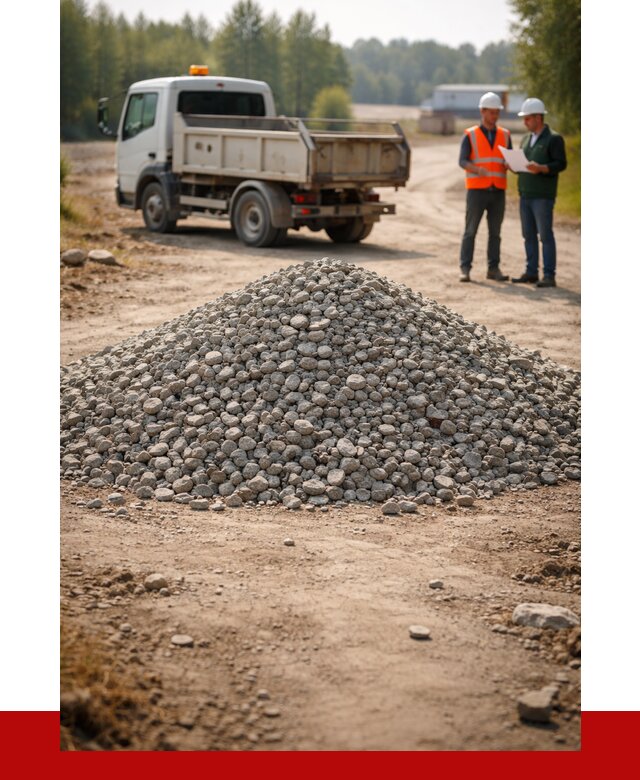 Гравийный щебень фракция 20-40 в Таганроге от 1222 р. | ПРОНЕРУДТгн
