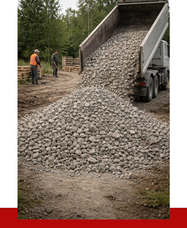 гравийный щебень фракция 70-120 в Таганроге от 2494 р. ПРОНЕРУДТгн