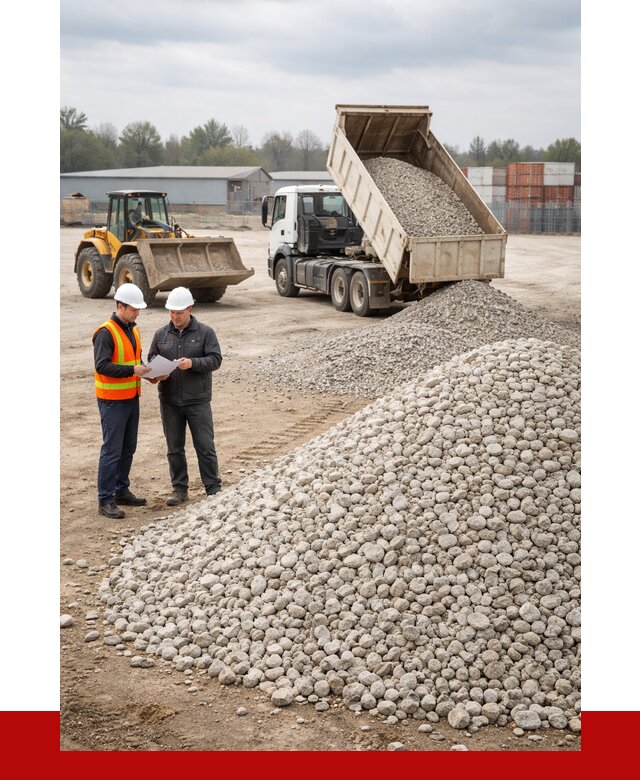 Известняковый щебень в Таганроге от 1425 р. доставка | ПРОНЕРУДТгн