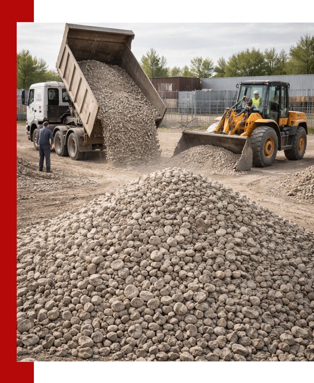 Доломитовый щебень фракции 20–41 с доставкой в Таганроге