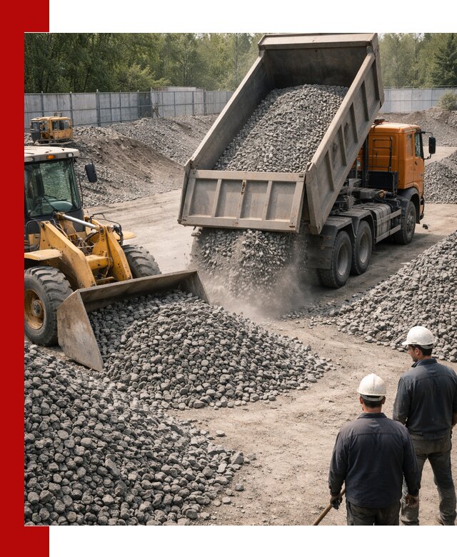 Шлаковый щебень фракция 20-40 доставка и продажа в Таганроге