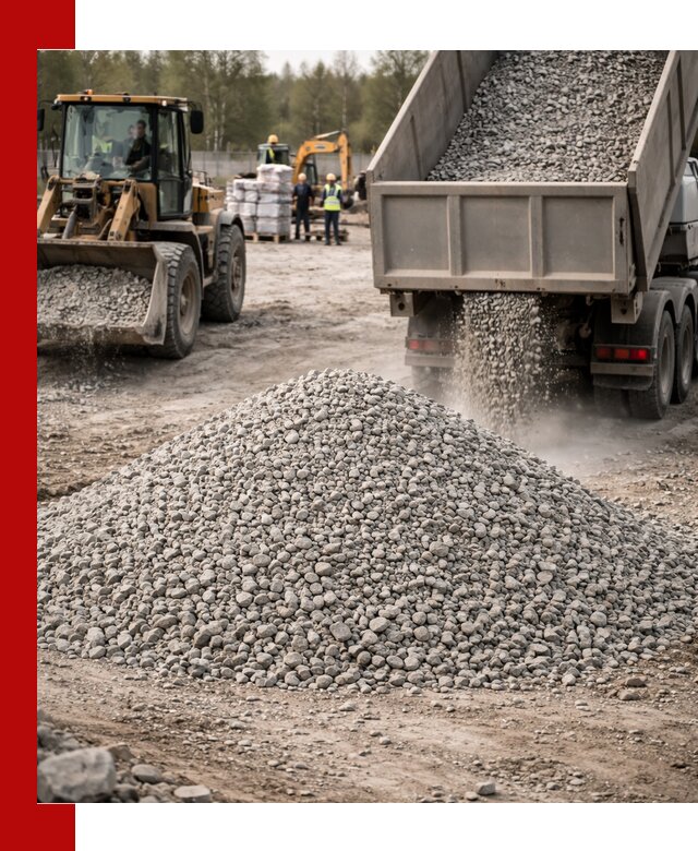 Вторичный щебень фракции 5-20 в Таганроге — доставка и продажа крупнотоннажно