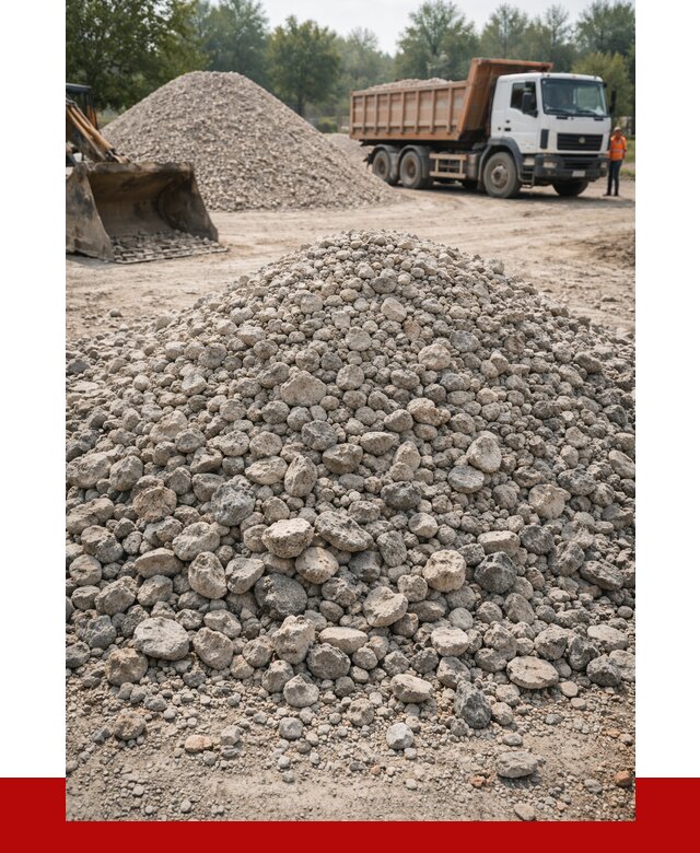 Вторичный щебень фракция 20-40 в Таганроге от 2240 р ПРОНЕРУДТгн