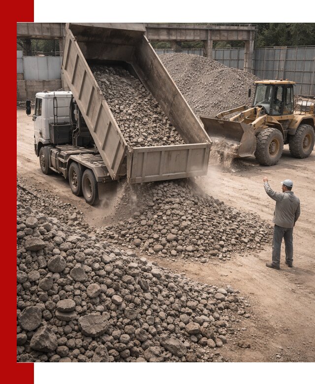 Вторичный щебень фракция 20-40 с доставкой в Таганроге