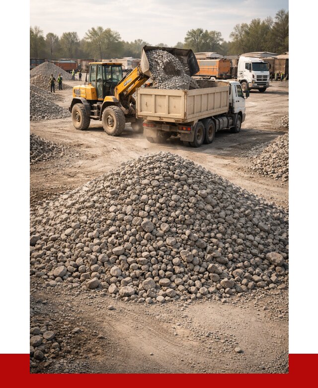 Вторичный щебень фракция 40-70 в Таганроге от 1771 р, ПРОНЕРУДТгн