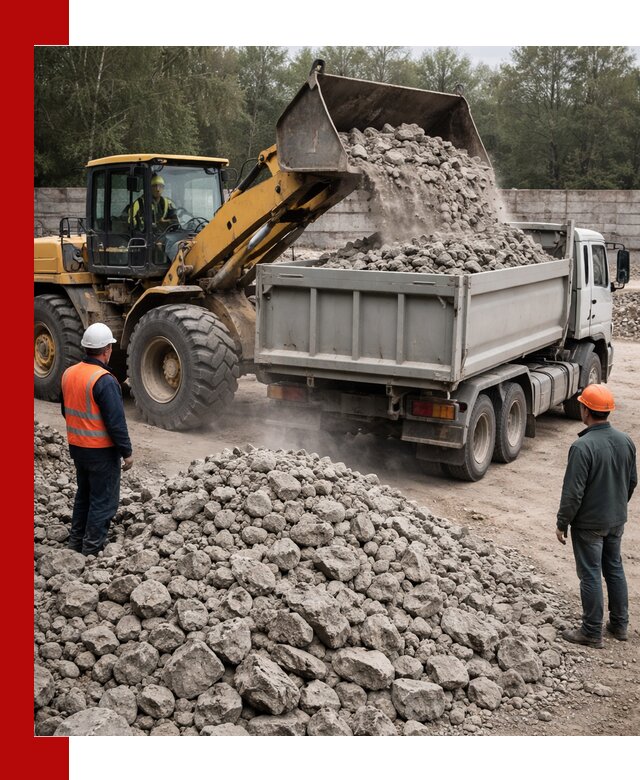 Вторичный щебень фракция 70–150 в Таганроге с доставкой