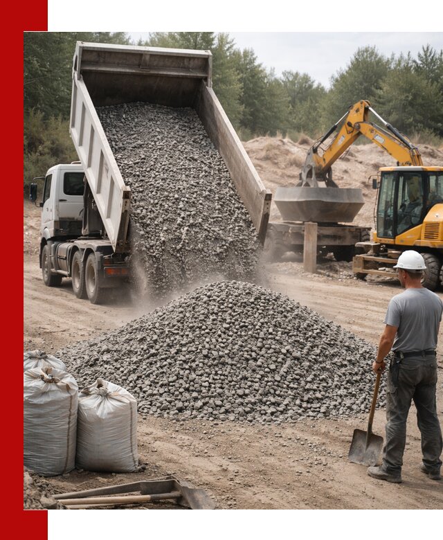 Доставка и продажа бетонного щебня в Таганроге