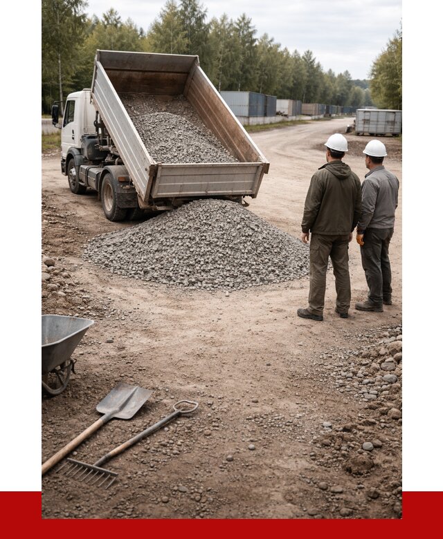 Бетонный щебень фракция 5-20 в Таганроге от 3258 р., ПРОНЕРУДТгн