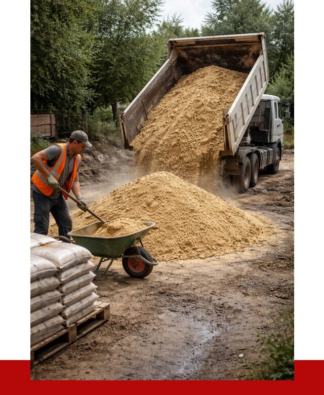 Купить песок с доставкой в Таганроге от 1833 р. | ПРОНЕРУДТгн