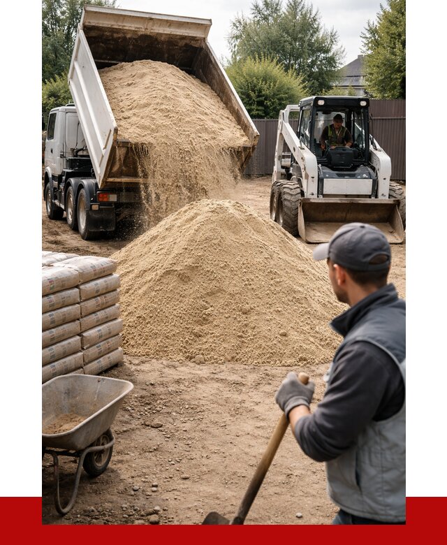 Мытый речной песок с доставкой в Таганроге от 1476 р. | ПРОНЕРУДТгн