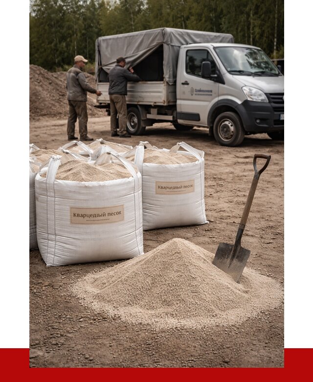 Кварцевый песок для пескоструя в Таганроге от 4581 р. | ПРОНЕРУДТгн
