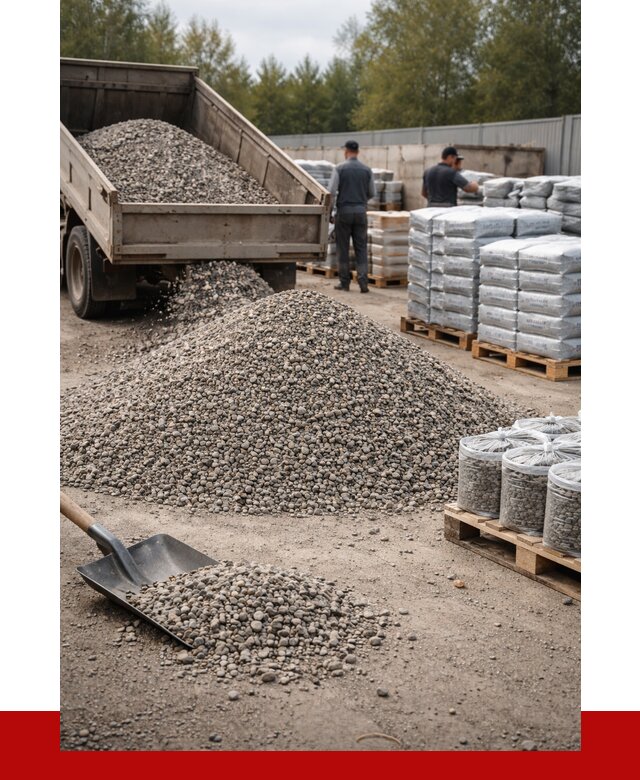 Гравий фракция 5-20 в Таганроге купить от 2342 р. ПРОНЕРУДТгн