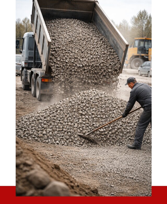 Гравий фракция 20-40 в Таганроге от 2545 р. доставка | ПРОНЕРУДТгн