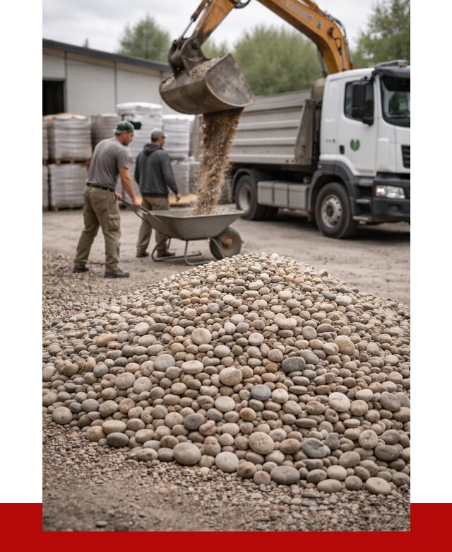 Галька декоративная в Таганроге от 3258 р. за куб | ПРОНЕРУДТгн