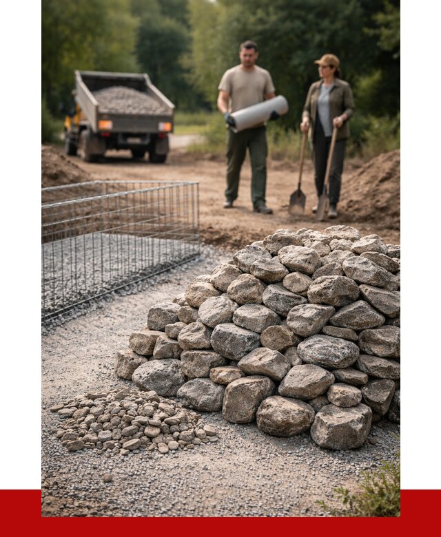 Камень для габионов фракция 100-200 в Таганроге от 4887 р. | ПРОНЕРУДТгн