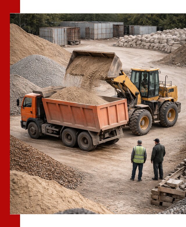 Доставка сыпучих смесей и смесей для стройки в Таганроге