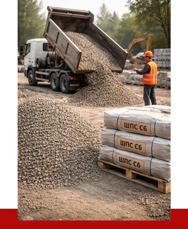 ЩПС С6 в Таганроге с доставкой от 2240 р. за куб | ПРОНЕРУДТгн