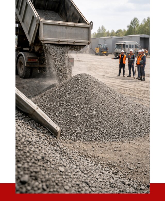 Гравийный отсев 0-5 в Таганроге от 1222 р. с доставкой | ПРОНЕРУДТгн