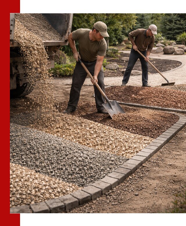 Декоративная крошка для ландшафта в Таганроге — продажа и доставка