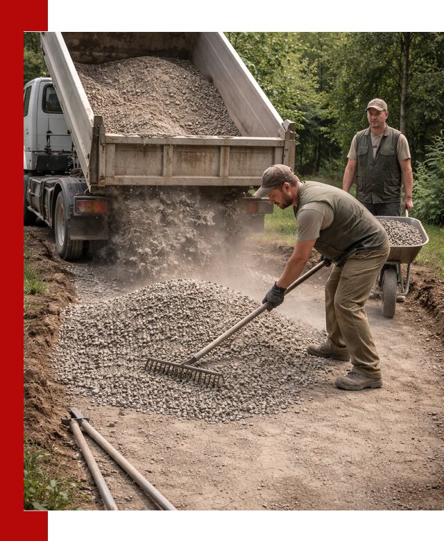 Каменная крошка для дорожек с доставкой в Таганроге