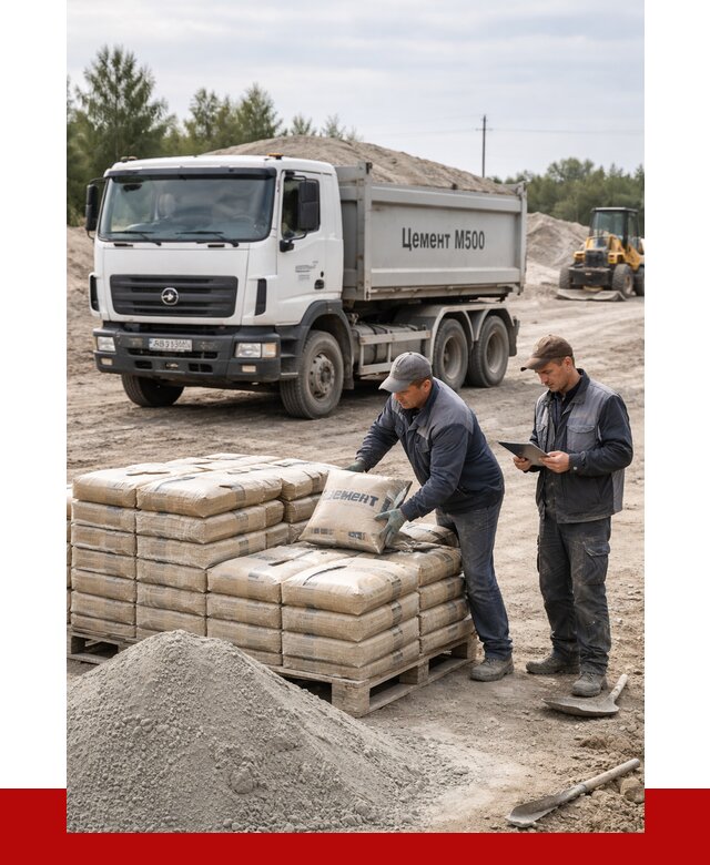 Купить цемент м500 с доставкой в Таганроге от 5294 р. | ПРОНЕРУДТгн