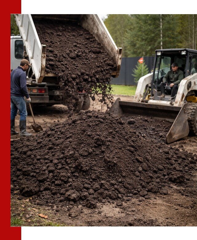 Плодородный грунт с доставкой в Таганроге для садов и огородов