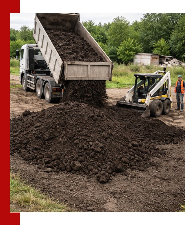 Поставка плодородной земли с доставкой самосвалом в Таганроге