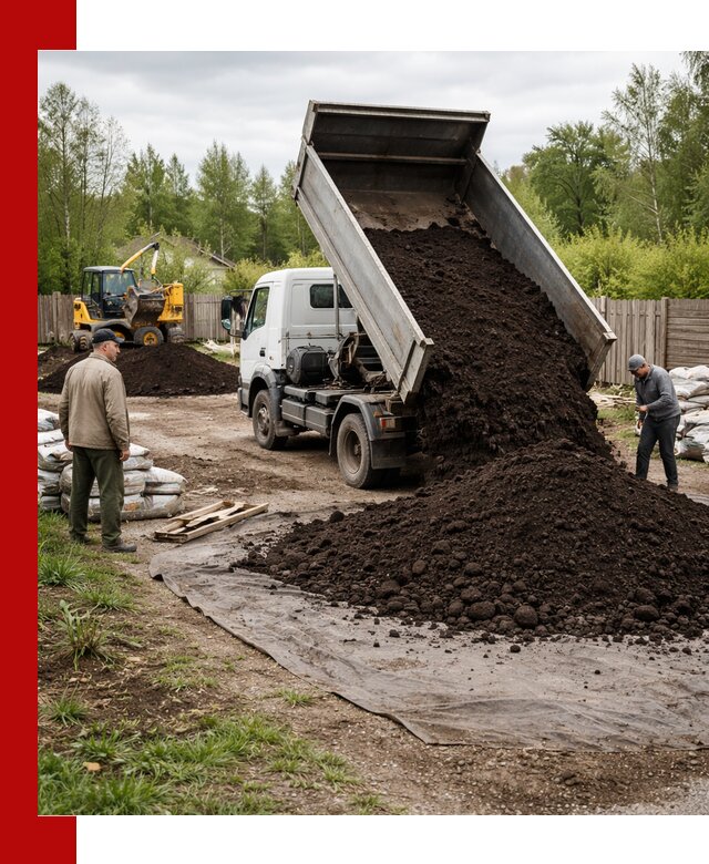 Доставка качественного почвогрунта в Таганроге оптом и в розницу