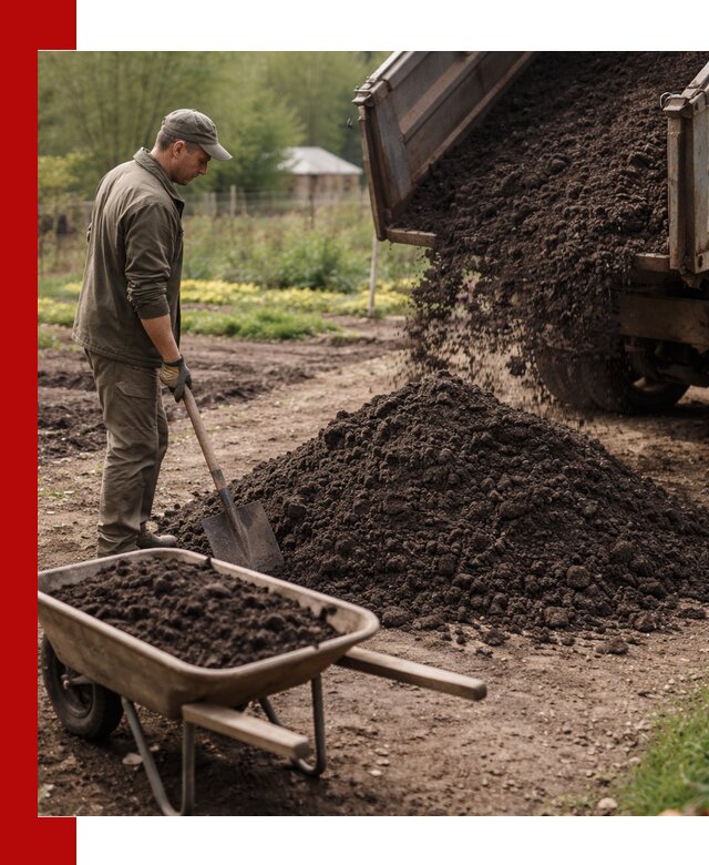 Доставка качественной земли для огорода в Таганроге