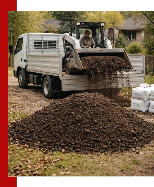 Доставка садовой земли в больших объёмах в Таганроге
