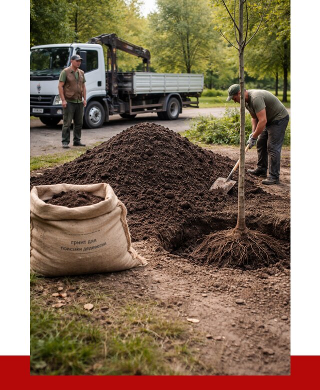 Грунт для посадки деревьев в Таганроге от 1222 р. | ПРОНЕРУДТгн