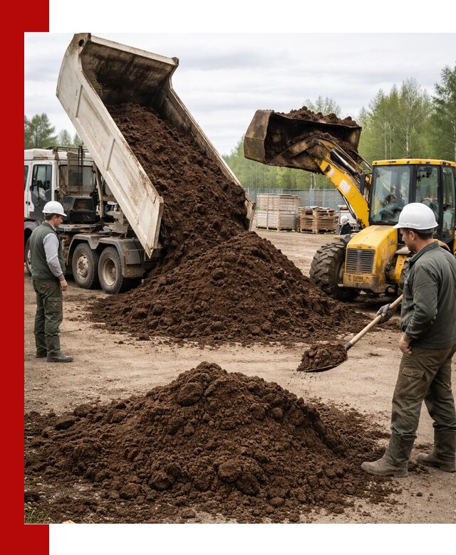 Доставка торфа оптом и в мешках в Таганроге