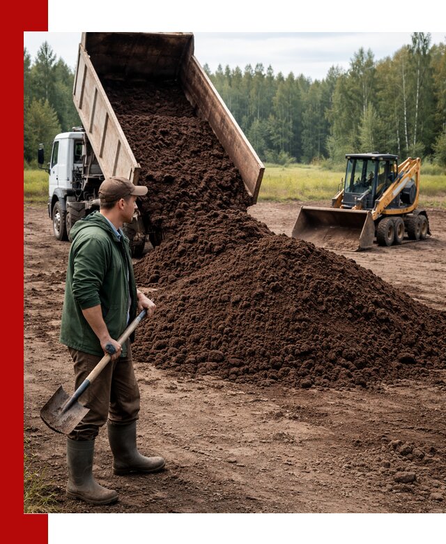 Купить верховой торф с доставкой в Таганроге для садоводства и растений