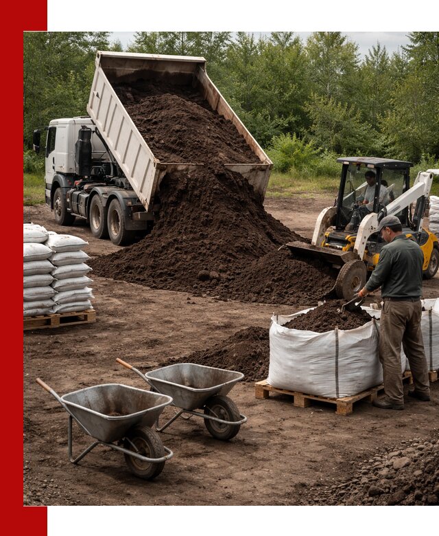 Доставка и продажа торфогрунта в Таганроге оптом и в розницу