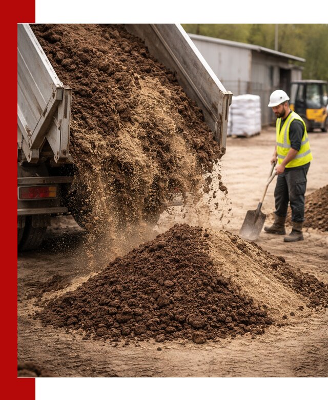 Доставка торфо-песчаной смеси в Таганроге для строительства и озеленения