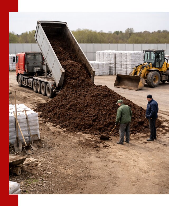 Доставка торфяных смесей оптом и в розницу в Таганроге