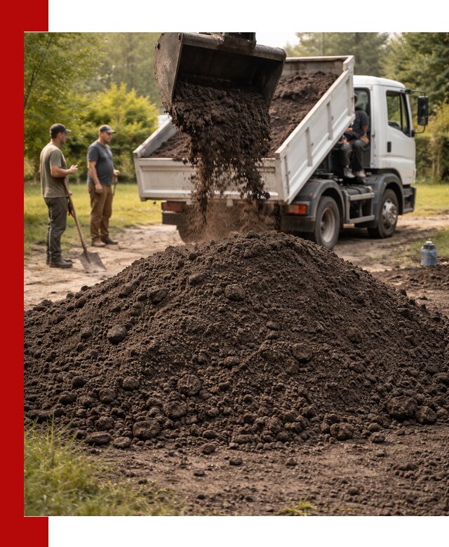 Доставка и продажа чернозема в Таганроге оптом и в розницу