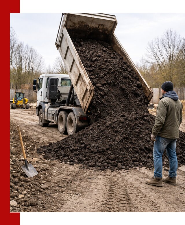 Доставка чернозема навалом в Таганроге быстро и выгодно