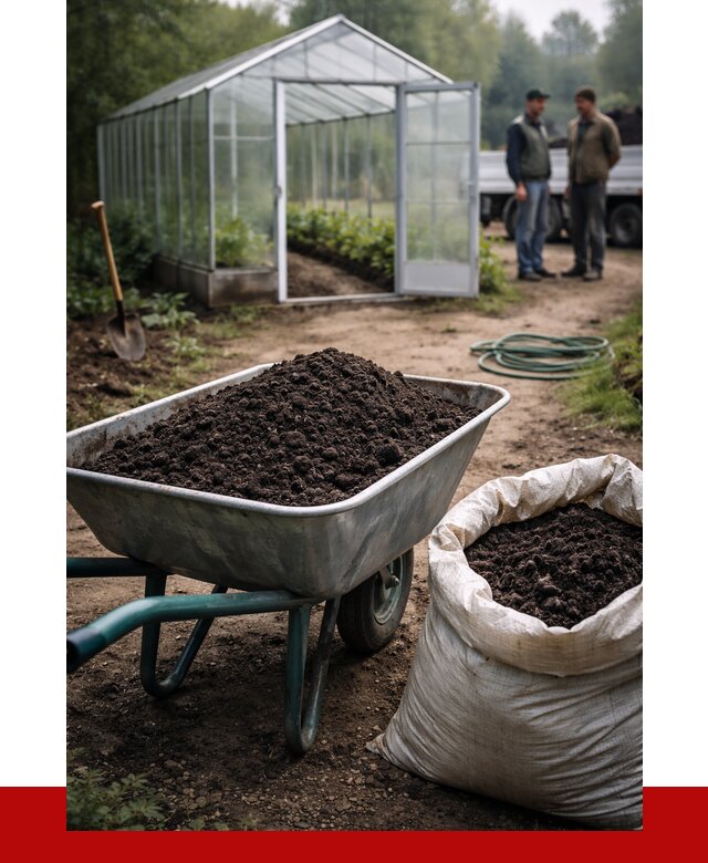 Чернозем для теплицы в Таганроге с доставкой от 1527 р. | ПРОНЕРУДТгн