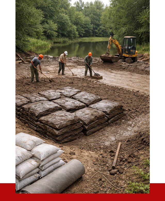 Купить глину для пруда в Таганроге от 4581 р. с доставкой | ПРОНЕРУДТгн