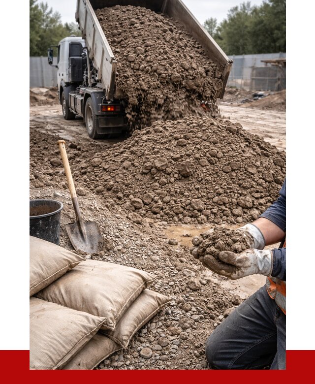 Купить глина для засыпки в Таганроге от 1222 р. за куб | ПРОНЕРУДТгн