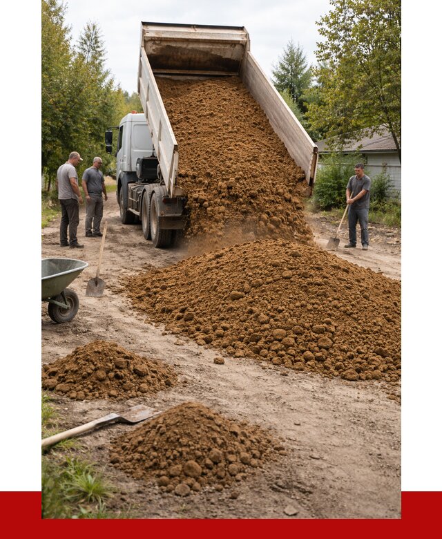 Купить суглинок с доставкой в Таганроге от 2545 р. за куб | ПРОНЕРУДТгн