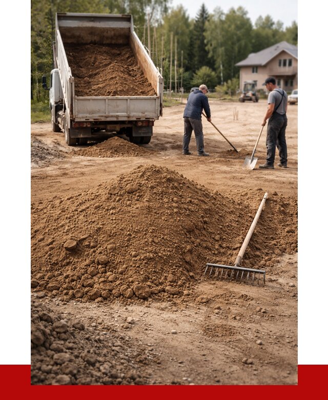 Суглинок для планировки в Таганроге с доставкой от 4276 р. | ПРОНЕРУДТгн