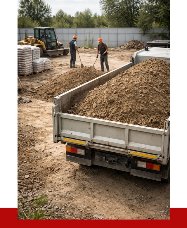 Супесь с доставкой в Таганроге от 2494 р. за куб | ПРОНЕРУДТгн